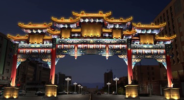 LED亮化工程：古建筑亮化—古典與現(xiàn)代結合