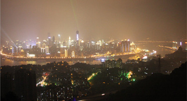 用洗墻燈去拯救霧都--重慶