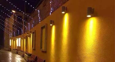LED壁燈亮化效果好，廊道亮化倍浪漫!