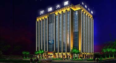 亮化改造工程 光臣照明讓開通大廈煥然一新！