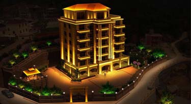 光臣照明走進新農(nóng)村--別墅亮化案例