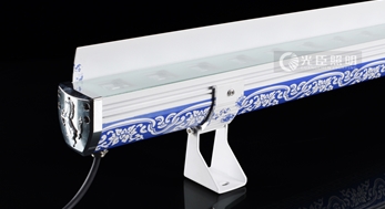 光亞展特輯，光臣照明青花瓷主題新款LED大功率洗墻燈