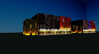 山西太原遠(yuǎn)大購物廣場夜景亮化如期亮燈