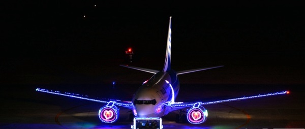 飛機(jī)LED亮化